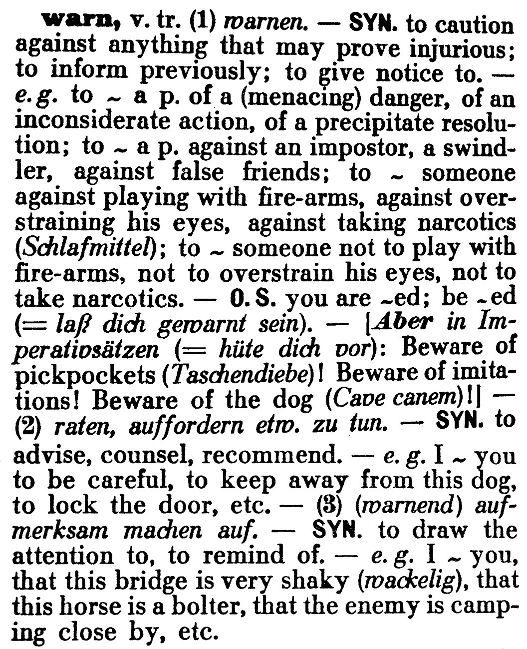 Albrecht Reum, Dictionary of English Style (Weber, 1961)