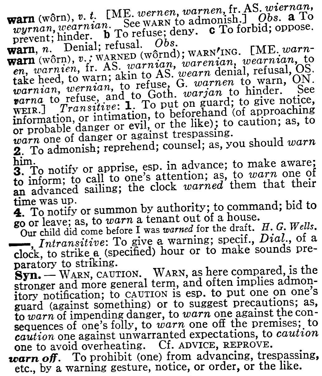 Noah Webster, New international Dictionary of the English Language (G. & C. Merriam Company, 1955)